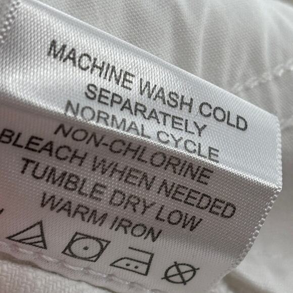 Tory Burch White Classic Bootcut Tory Jeans - Picture 10 of 10